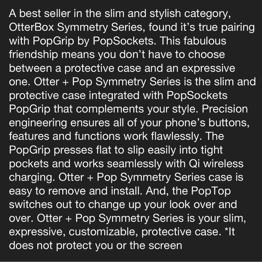 Otter+POP Symmetry Series Phone Case IPhone 12Pro Max/13 Pro Max - Picture 5 of 5
